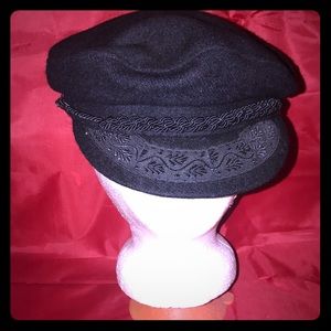 Vintage Men’s Black Fiddler Hat